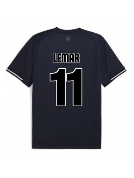 Moški Nogometna dresi replika Girona Thomas Lemar #11 Tretji 2025-26 Kratek rokav Moški Nogometna dresi replika Girona Thomas Lemar #11 Tretji 2025-26 Kratek rokav